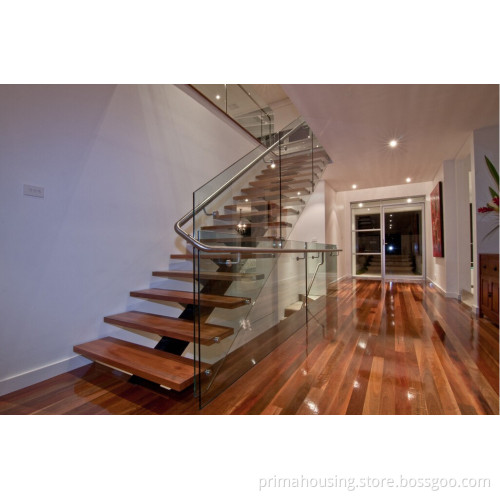L-Shaped Staircase Metal Staircase